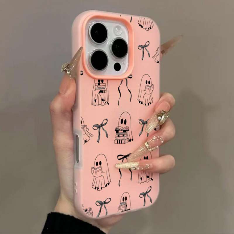 Cute Halloween Book Ghost Bow  - Apple Iphone 15 Pro Max recension och pris