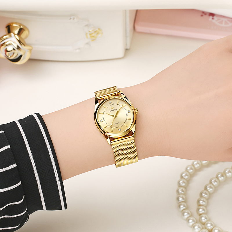 WWOOR Luxury Brand Dress Gold  - Luxury Lifestyle Women recension och pris